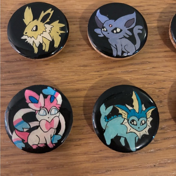 Pokémon Evolution Magnets Set of 9 - Picture 3 of 7